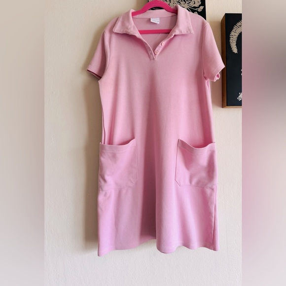 Zara Pink Polo Dress - Picture 3 of 5